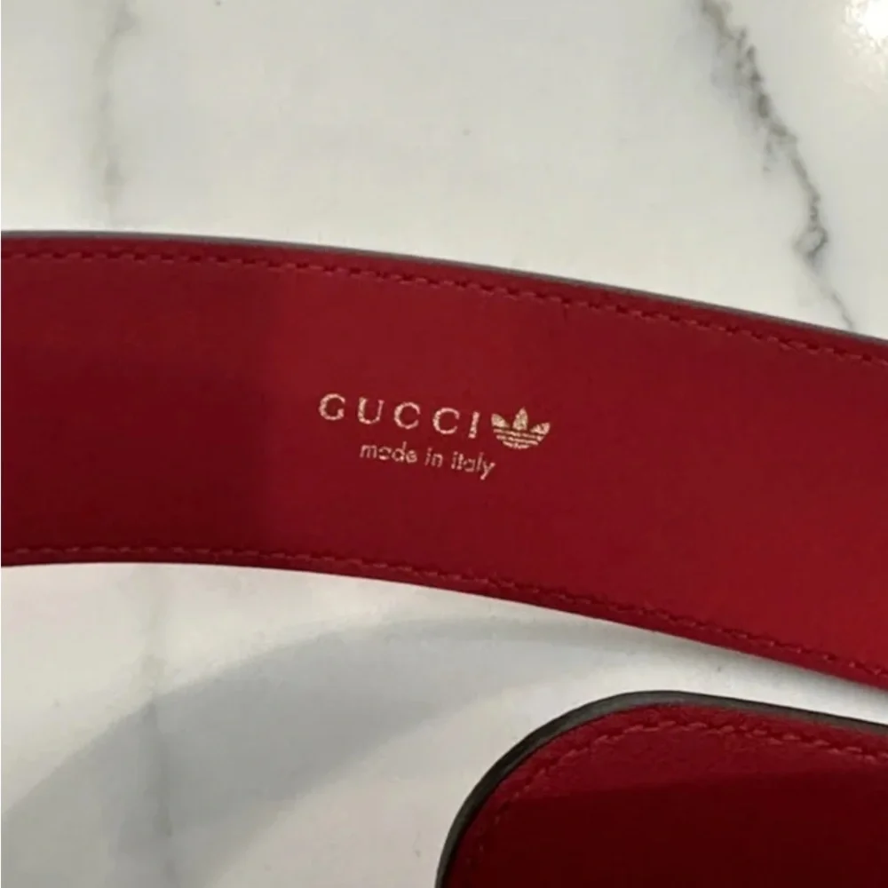 Gucci x Adidas GG Logo Belt